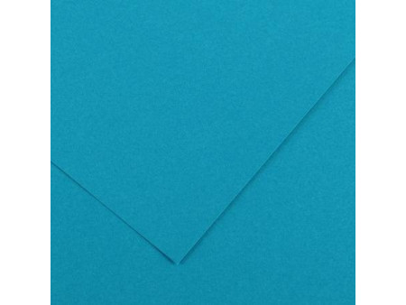 CANSON Papier Vivaldi, 500 x 650 mm, 240 g/m2, bleu primaire