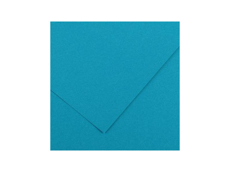 CANSON Papier Vivaldi, 500 x 650 mm, 240 g/m2, bleu primaire