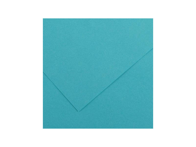 CANSON Papier Vivaldi, 500 x 650 mm, 240 g/m2,bleu turquoise