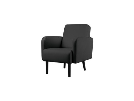 PAPERFLOW Fauteuil LISBOA, habillage simili cuir, vert