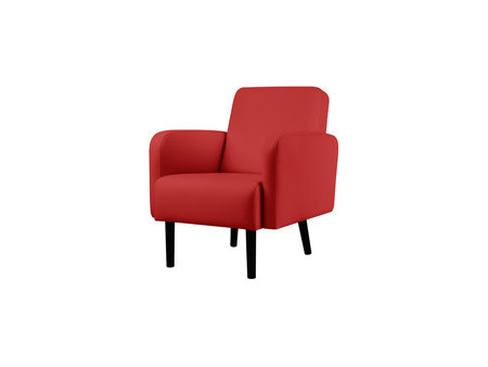 PAPERFLOW Fauteuil LISBOA, habillage simili cuir, blanc