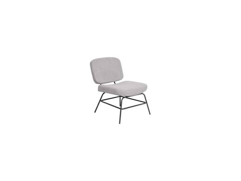 PAPERFLOW Fauteuil visiteur CURVE, anthracite