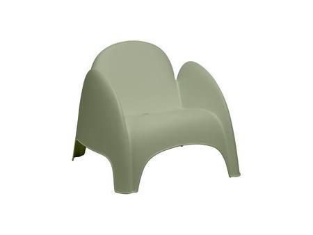 PAPERFLOW Siège en plastique DUMBO, vert, set de 4