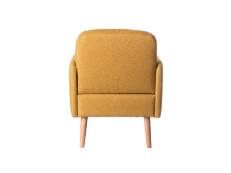PAPERFLOW Fauteuil visiteur 'Brooks', safran
