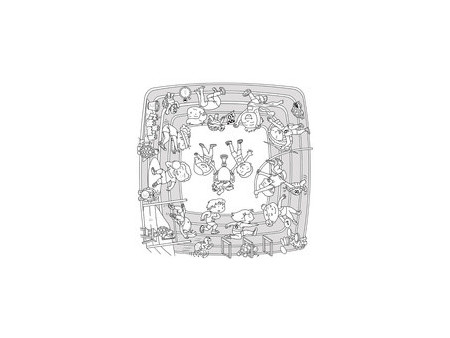 PAPERFLOW Table à dessiner KIDS 'SPORT', set de 2