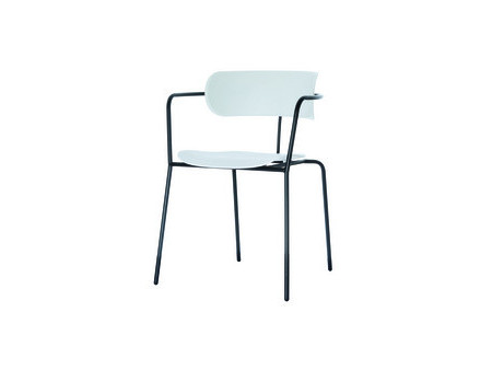 PAPERFLOW Chaise visiteur BISTRO, set de 2, vert