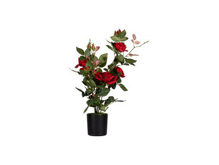 PAPERFLOW Plante artificielle 'rosier', (H)540 mm, rose