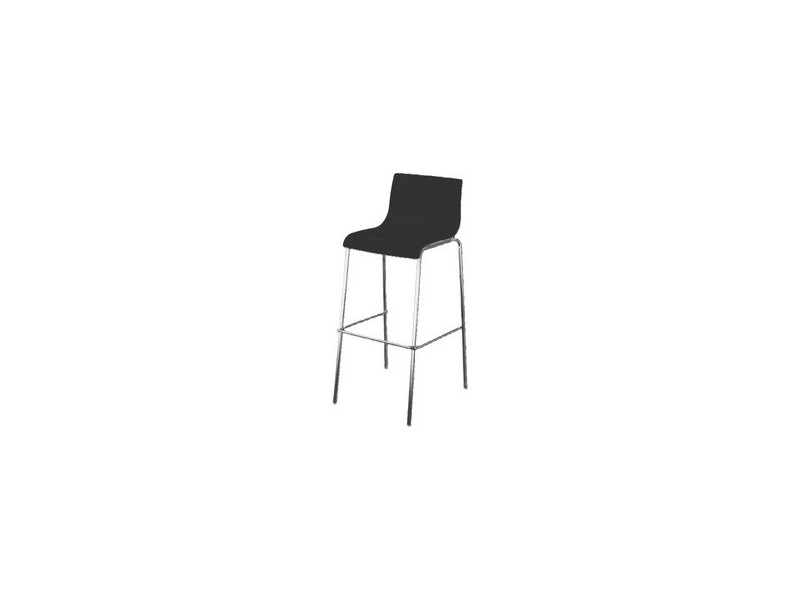 PAPERFLOW Chaise de bar HARPER, set de 2, blanc