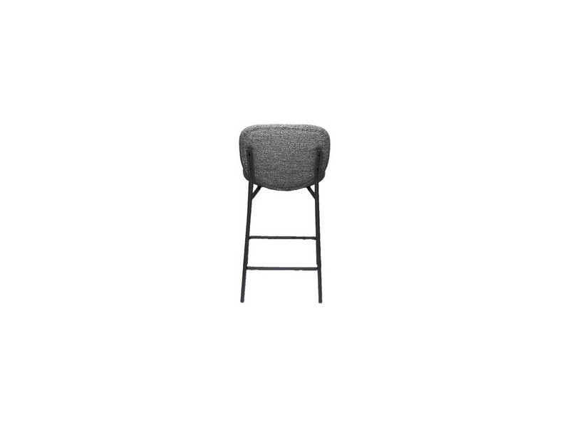 PAPERFLOW Chaise de bar TWIST, set de 2, gris