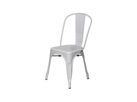 PAPERFLOW Chaise visiteur d'extérieur URBAN, set de 2, noir