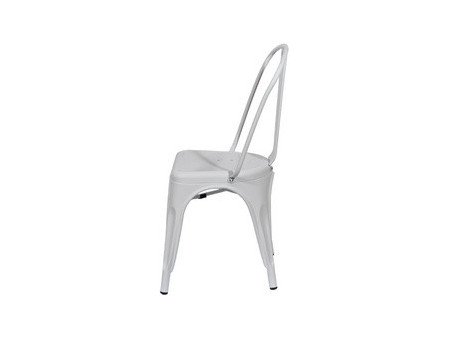 PAPERFLOW Chaise visiteur d'extérieur URBAN, set de 2, noir