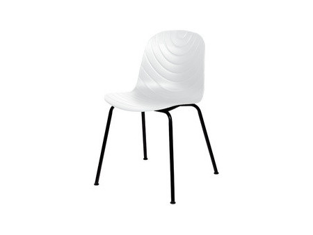 PAPERFLOW Chaise visiteur VERTIGO, set de 2, noir