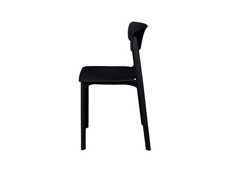 PAPERFLOW Chaise visiteur d'extérieur OTHO, set de 2, blanc