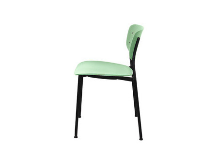 PAPERFLOW Chaise visiteur SOHO, set de 2, noir