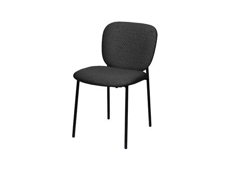 PAPERFLOW Chaise visiteur TWIST set de 2, gris