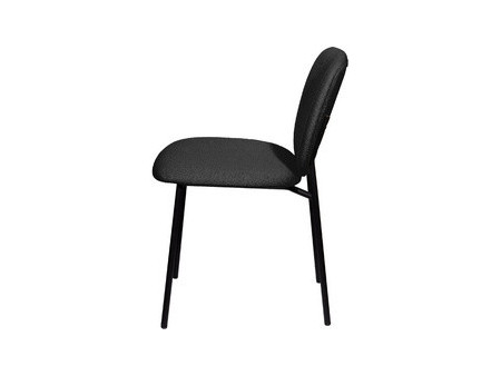 PAPERFLOW Chaise visiteur TWIST set de 2, gris