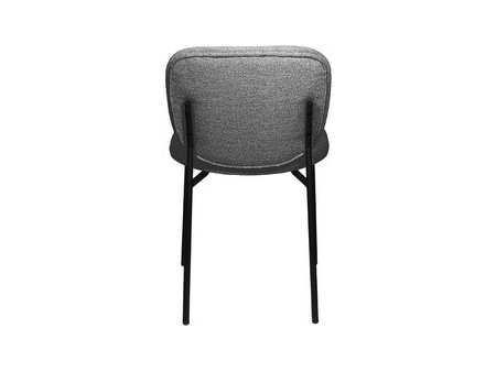 PAPERFLOW Chaise visiteur TWIST set de 2, anthracite