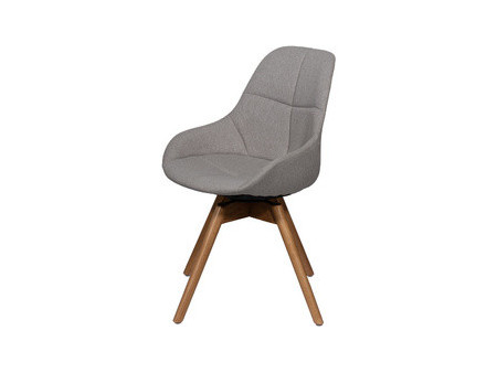 PAPERFLOW Chaise visiteur JUNO, set de 2, gris