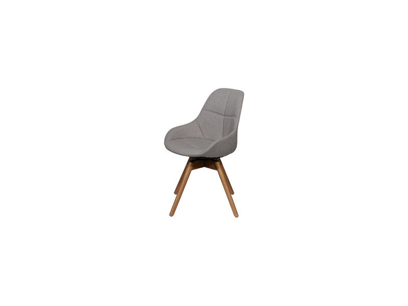 PAPERFLOW Chaise visiteur JUNO, set de 2, gris