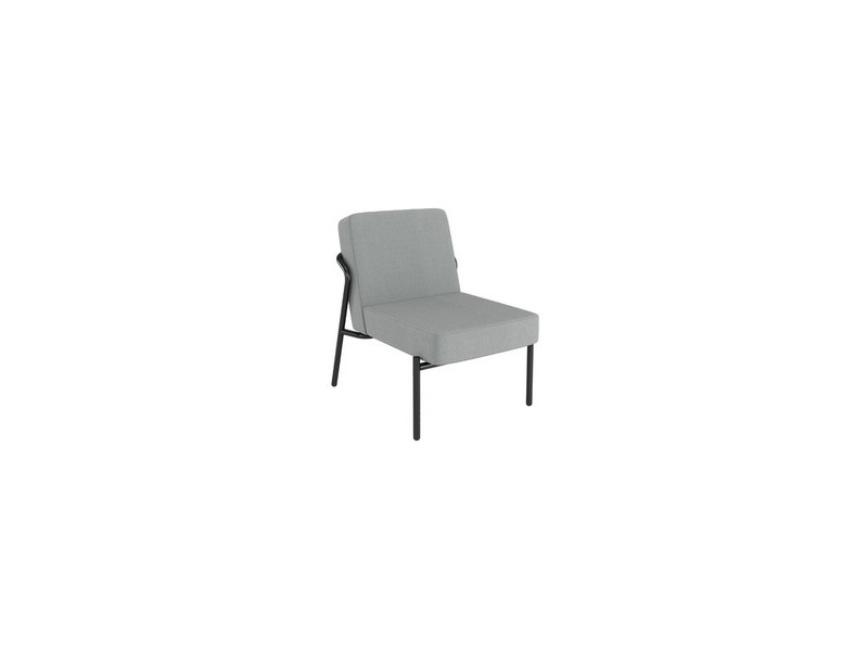 PAPERFLOW Fauteuil visiteur MEDSO KLASSIK S, tissu, gris