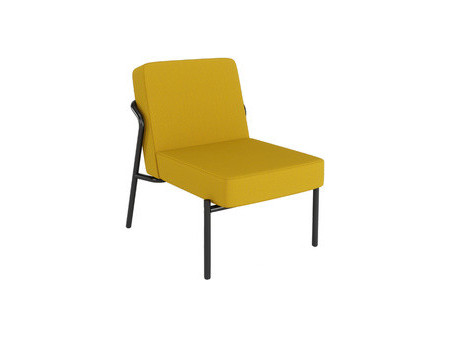 PAPERFLOW Fauteuil visiteur d'extérieur MEDSO KLASSIK S gris