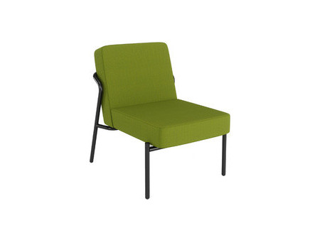 PAPERFLOW Fauteuil visiteur d'extérieur MEDSO KLASSIK S gris