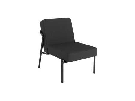 PAPERFLOW Fauteuil visiteur d'extérieur MEDSO KLASSIK S gris