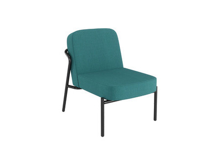 PAPERFLOW Fauteuil visiteur MEDSO RUND S, tissu, bleu