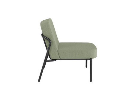 PAPERFLOW Fauteuil visiteur MEDSO RUND S, tissu, vert