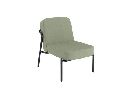 PAPERFLOW Fauteuil visiteur MEDSO RUND S, tissu, jaune