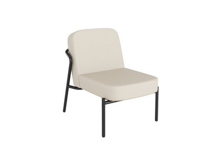 PAPERFLOW Fauteuil visiteur MEDSO RUND S, simili-cuir, crème