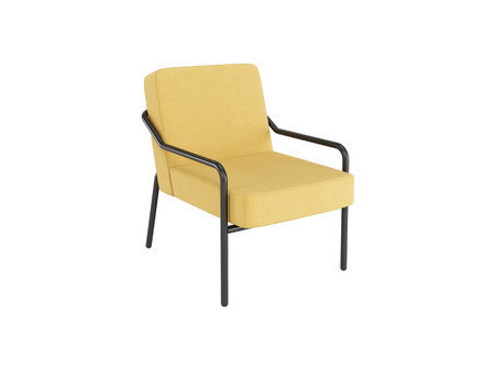 PAPERFLOW Fauteuil visiteur MEDSO KLASSIK M, tissu, bleu