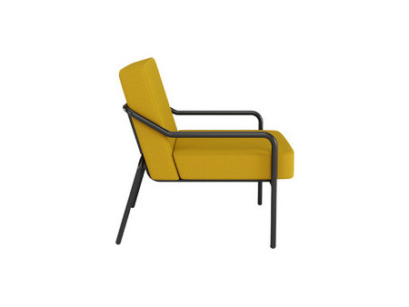 PAPERFLOW Fauteuil visiteur d'extérieur MEDSO KLASSIK M gris
