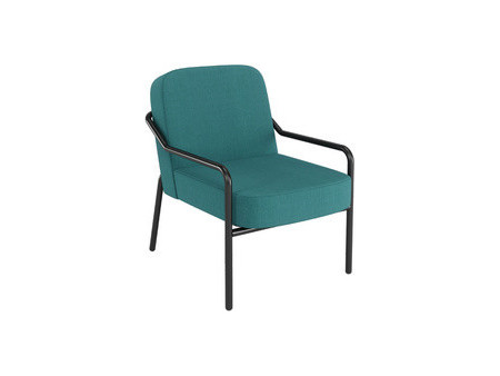 PAPERFLOW Fauteuil visiteur MEDSO RUND M, tissu, gris