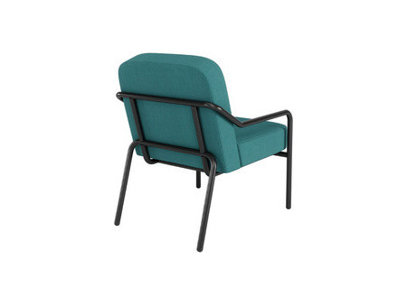 PAPERFLOW Fauteuil visiteur MEDSO RUND M, tissu, anthracite