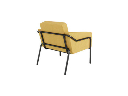 PAPERFLOW Fauteuil visiteur MEDSO KLASSIK L, tissu, gris