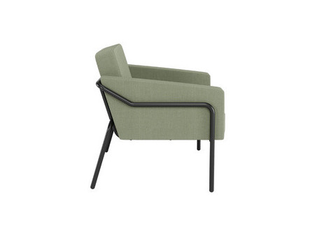 PAPERFLOW Fauteuil visiteur MEDSO KLASSIK L tissu anthracite