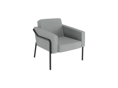 PAPERFLOW Fauteuil visiteur MEDSO KLASSIK L, tissu, jaune
