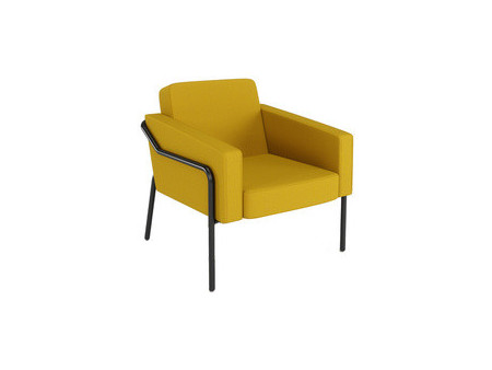PAPERFLOW Fauteuil visiteur d'extérieur MEDSO KLASSIK L
