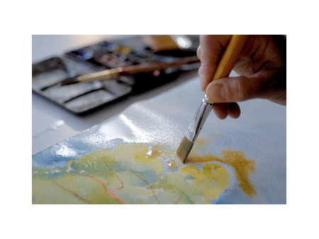 CANSON Bloc de papier aquarelle 'Montval', A4, 50 feuilles
