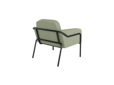 PAPERFLOW Fauteuil visiteur MEDSO RUND L, tissu, jaune