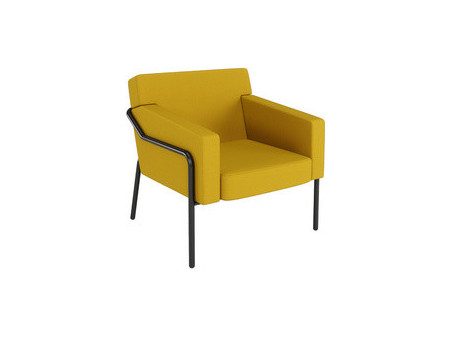 PAPERFLOW Fauteuil visiteur d'extérieur MEDSO T L, gris