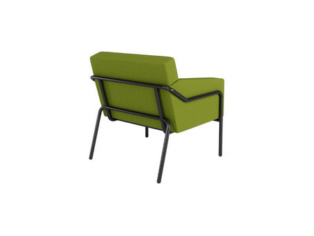 PAPERFLOW Fauteuil visiteur d'extérieur MEDSO T L, gris