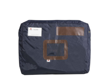 ALBA Sac navette 'POCSOU B' avec soufflet, polyester, bleu