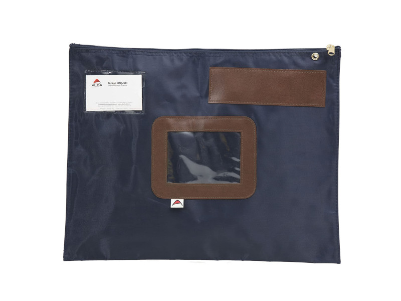 ALBA Sac navette 'POPLAT', polyester, bleu