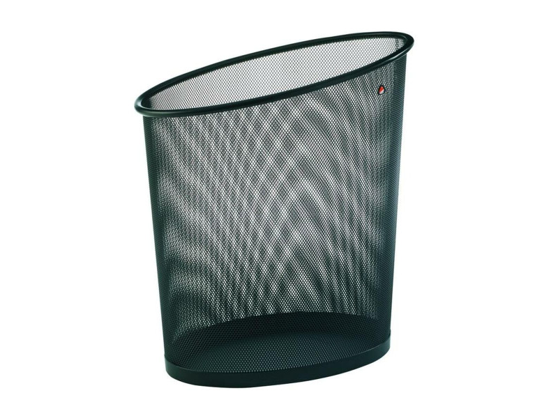 ALBA Corbeille à papier 'MESHCORB', fil d'acier, 18 L, noir