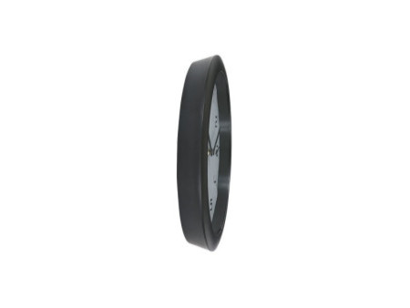 ALBA Horloge murale 'HORNEW', montre à quartz, noir
