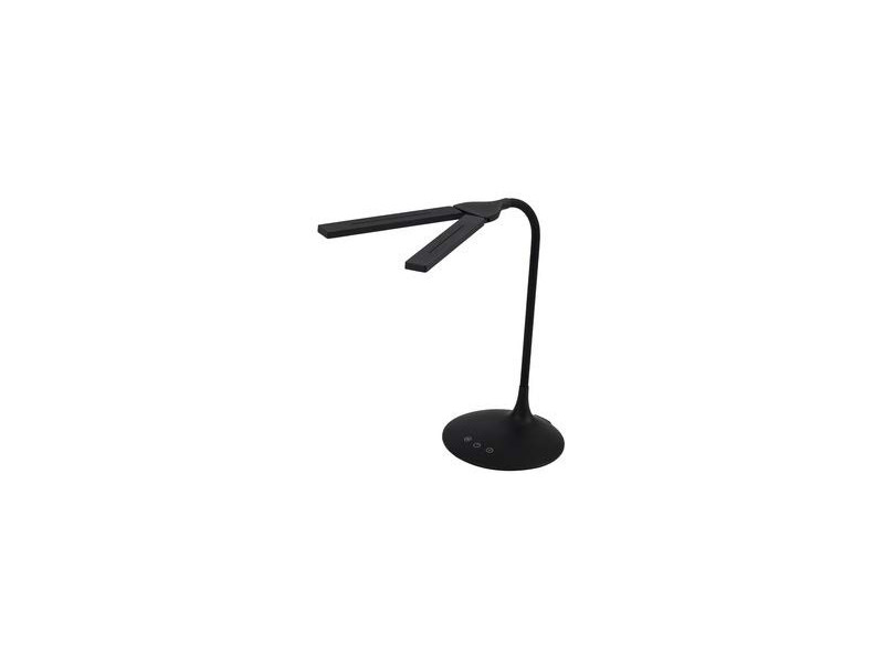 ALBA Lampe de bureau LED 'LEDTWIN', rechargeable, blanc