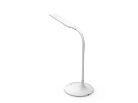 ALBA Lampe de bureau LED 'LEDTWIN', rechargeable, noir