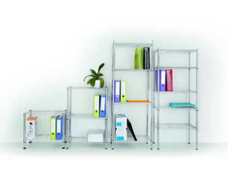 ALBA Etagère multifonction MOBI5L, (L)1.200 mm, 5 tablettes